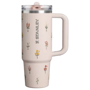 The Quencher ProTour Flip Straw Tumbler | 30 OZ - Rose Quartz Bouquets