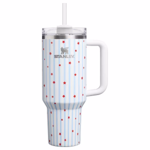 The Quencher® H2.0 FlowState™ Tumbler | 40 OZ – Blue Starry Stripes